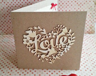 Valentine's Day card, rustic Valentine's Day card, Valentine's Day, Love card