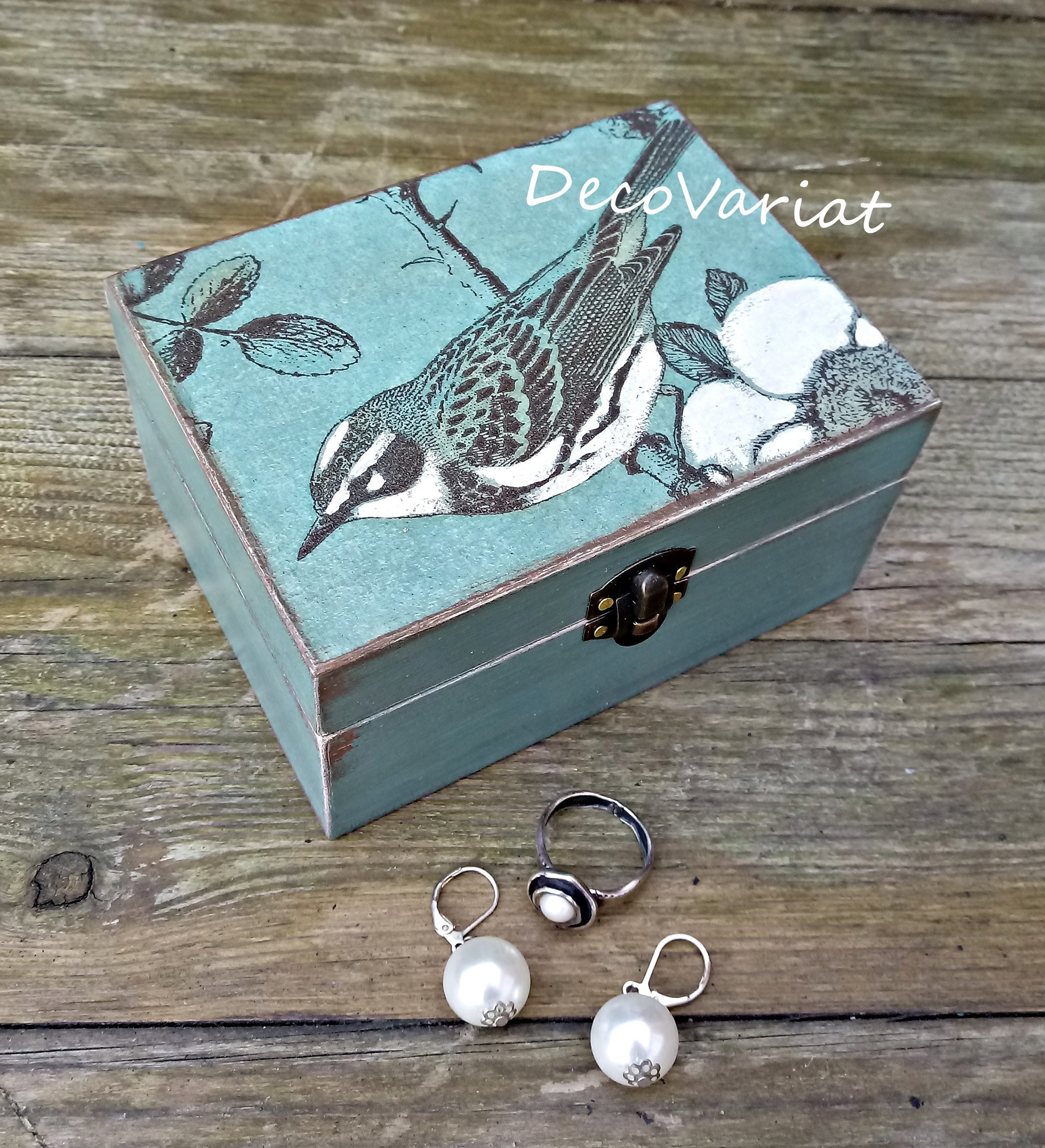 Bird trinket box jewellery box bird decor Etsy
