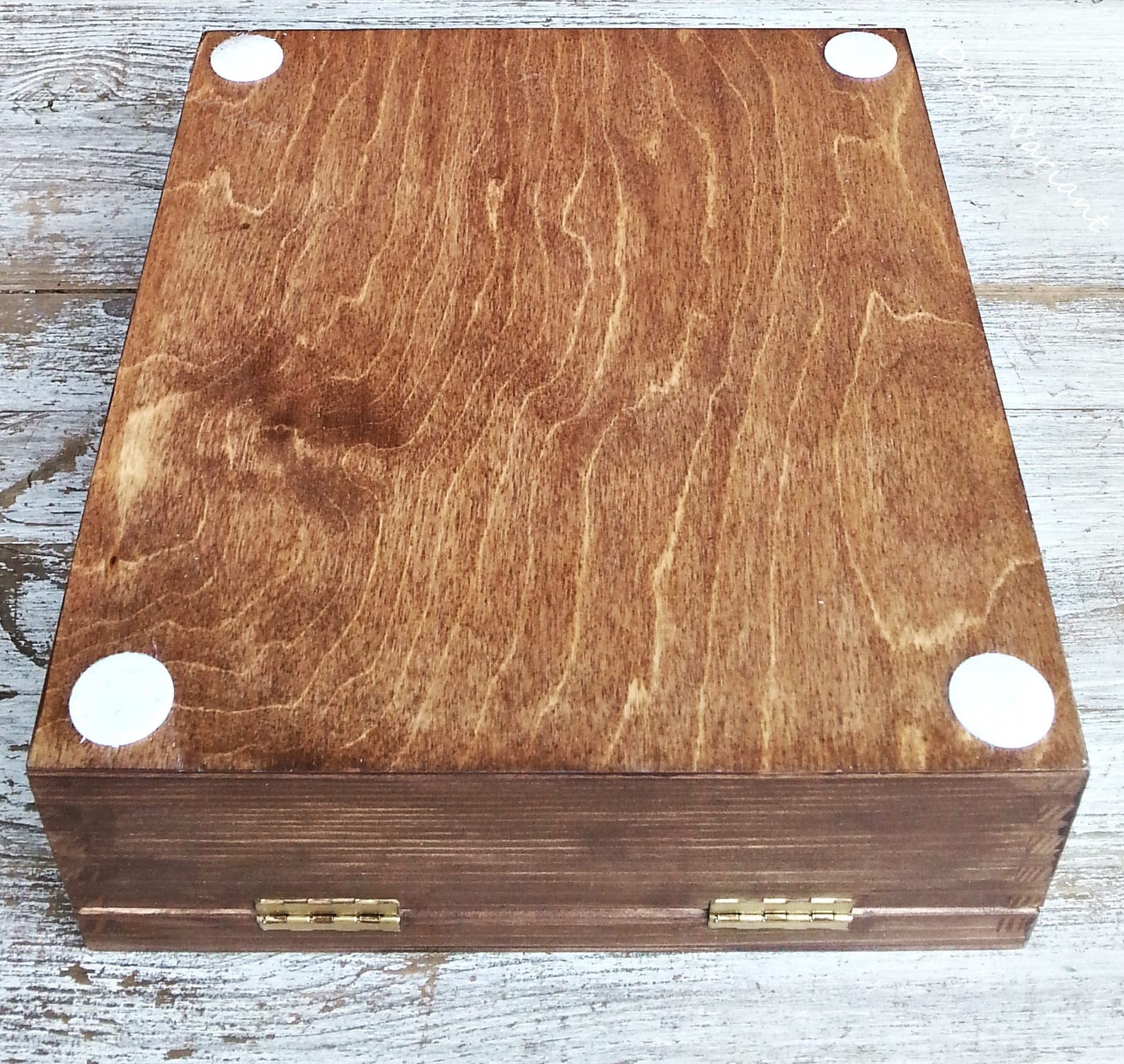 Wooden Tea Bag Box Gift for Him Tea Bag Storage Vintage Tea Etsy