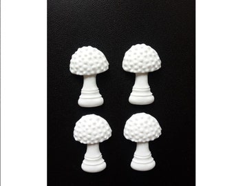 furniture appliques, resin appliques toadstool, resin appliques  mushroom