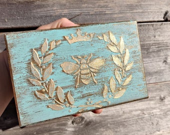 Queen Bee Box, Bee Queen Trinket Box, Memory Sticks Box, Business Cards Box, Trinket Box, Jewellery Box