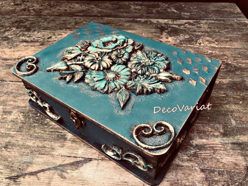 Jewellery Box Keepsake Box Treasure Box Gift for Her Etsy