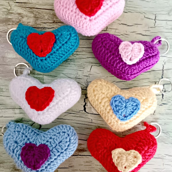 Valentine’s Day Crochet Heart Amigurumi
