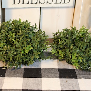 1-craft supply half sphere boxwood, home decor, small , floral 1/2 ball, greenery sphere