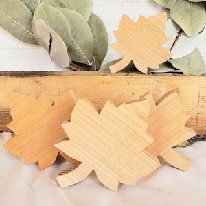 6 maple leaf-tiered tray Halloween cutout-Fall cut out-unfinished wood leaf-diy leaf-home decor-kids craft-leaf-mantle shelf bowl decor