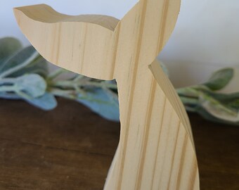 6 Mermaid Tail chunky thick cut out great for Summer tiered tray party, shelf or office decor, beach and Unique wedding tablescapes too