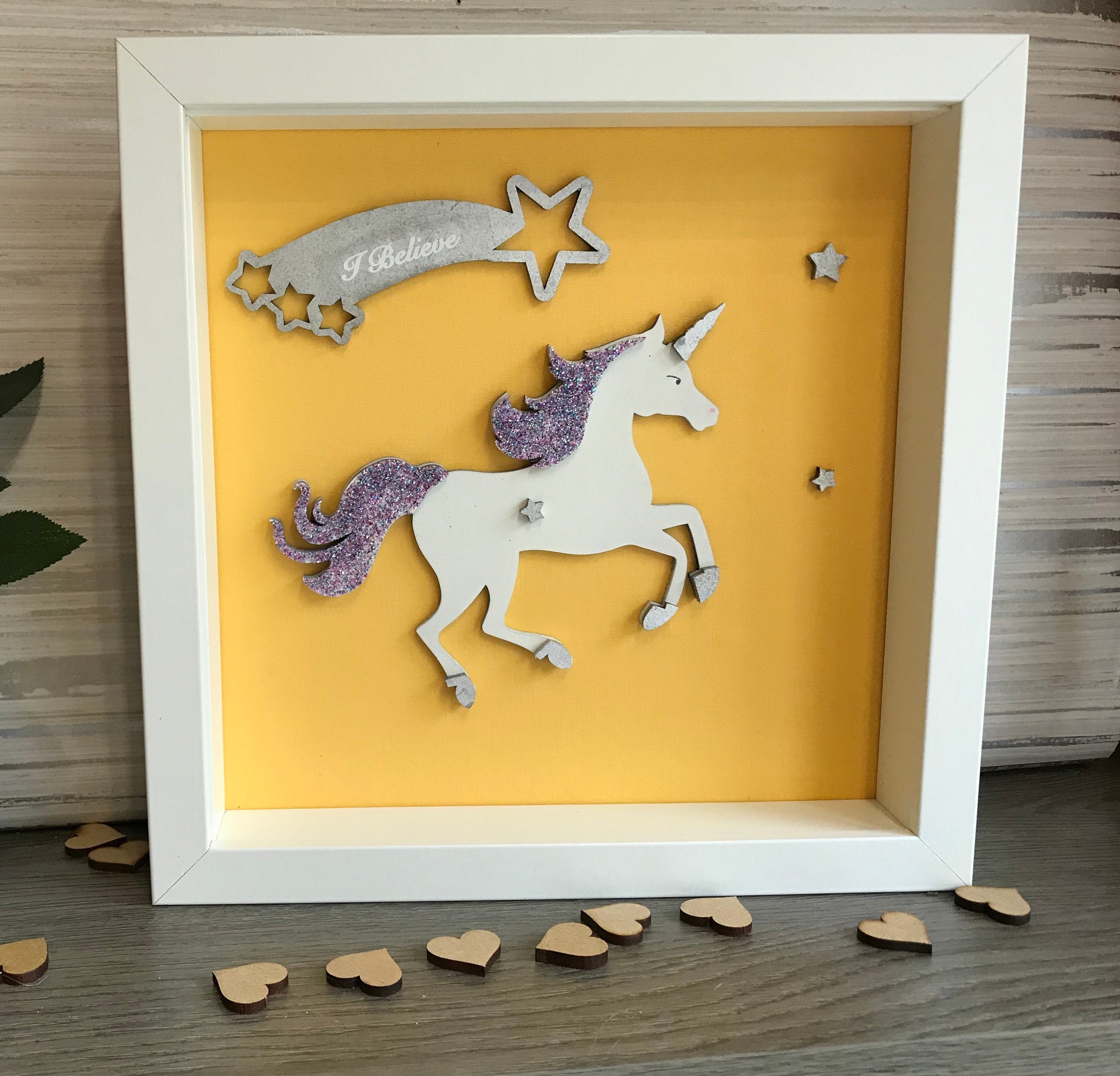 Unicorn Frame Nursery Decor Gifts for Her Home Decor I Etsy