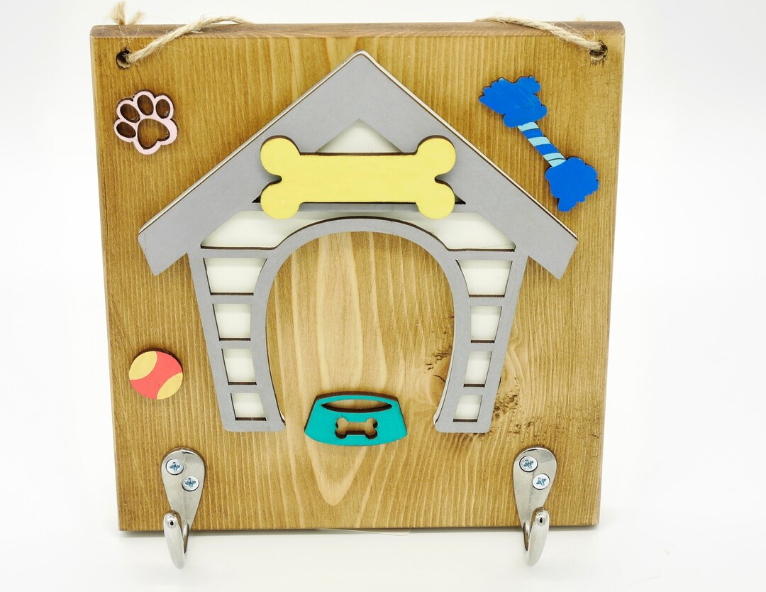 Personalised Dog Lead Holder Dog Lead Hook Dog Lover Gift Etsy