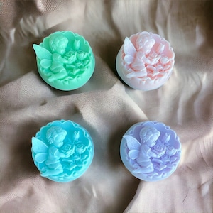 Angel Baby Shower Favors, Soap Favors, Baby Boy Shower, Girl Baby Shower Favor, Goat Milk Soap, Essential oil