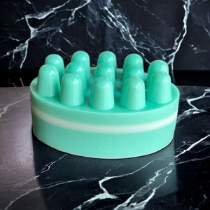 Massage Bar Soap 4.5oz. Rosemary Mint, Goat Milk Soap, Handmade Soap, Essential Oils, Bridal Shower Favors, Baby Shower Favors