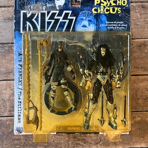 Vintage 1998 KISS Psycho Circus Ace Frehley &#39;The Stiltman&#39; Action Figure (MOC)