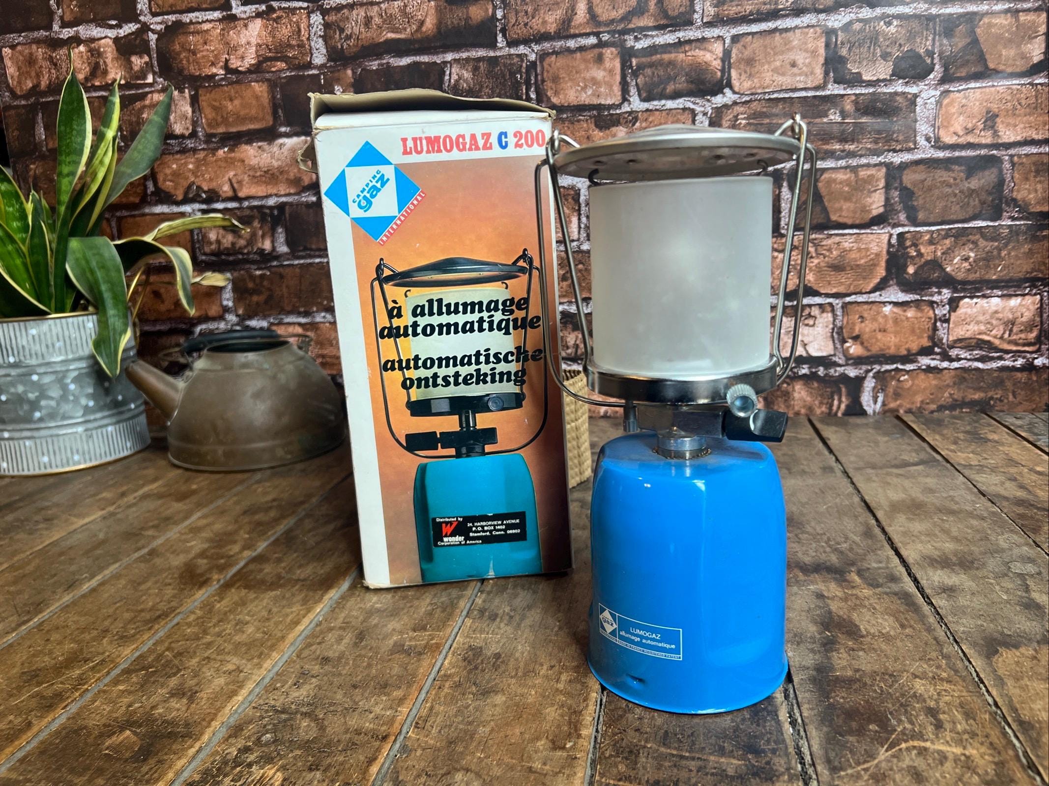 激レア　新品未使用　キャンピングガス Lumogaz C 200 激レア 新品未使用 キャンピングガス Lumogaz C 200 - メルカリ