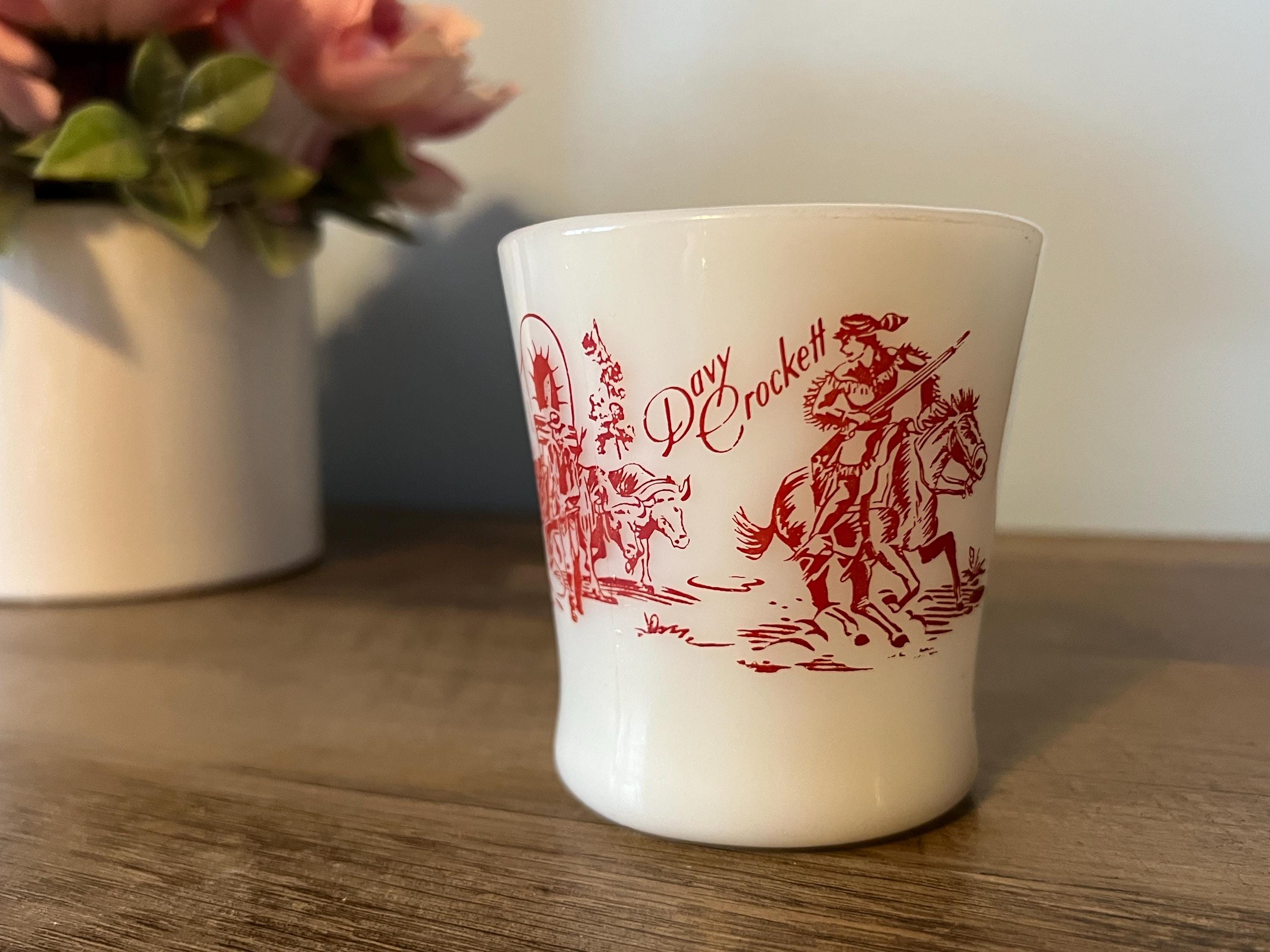 食器 227 Fire King Davy Crockett Bowl 2p Vintage Davy Crockett