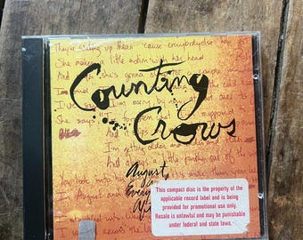 Counting Crows August … レコード　オリギナル　1993 COUNTING CROWS AUGUST & EVERYTHING AFTER LP – Lunchbox Records