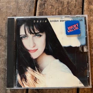 Basia “London Warsaw New York”-  Original Music CD  - Epic Records  - 1989 Retro CD - Compact Disc - Synth Pop - Jazz
