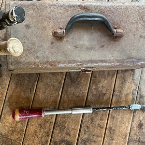 Vintage 1950s Stanley Yankee No. 130A - Ratchet Spiral Screwdriver- Made in USA - Collectible Hand Tool