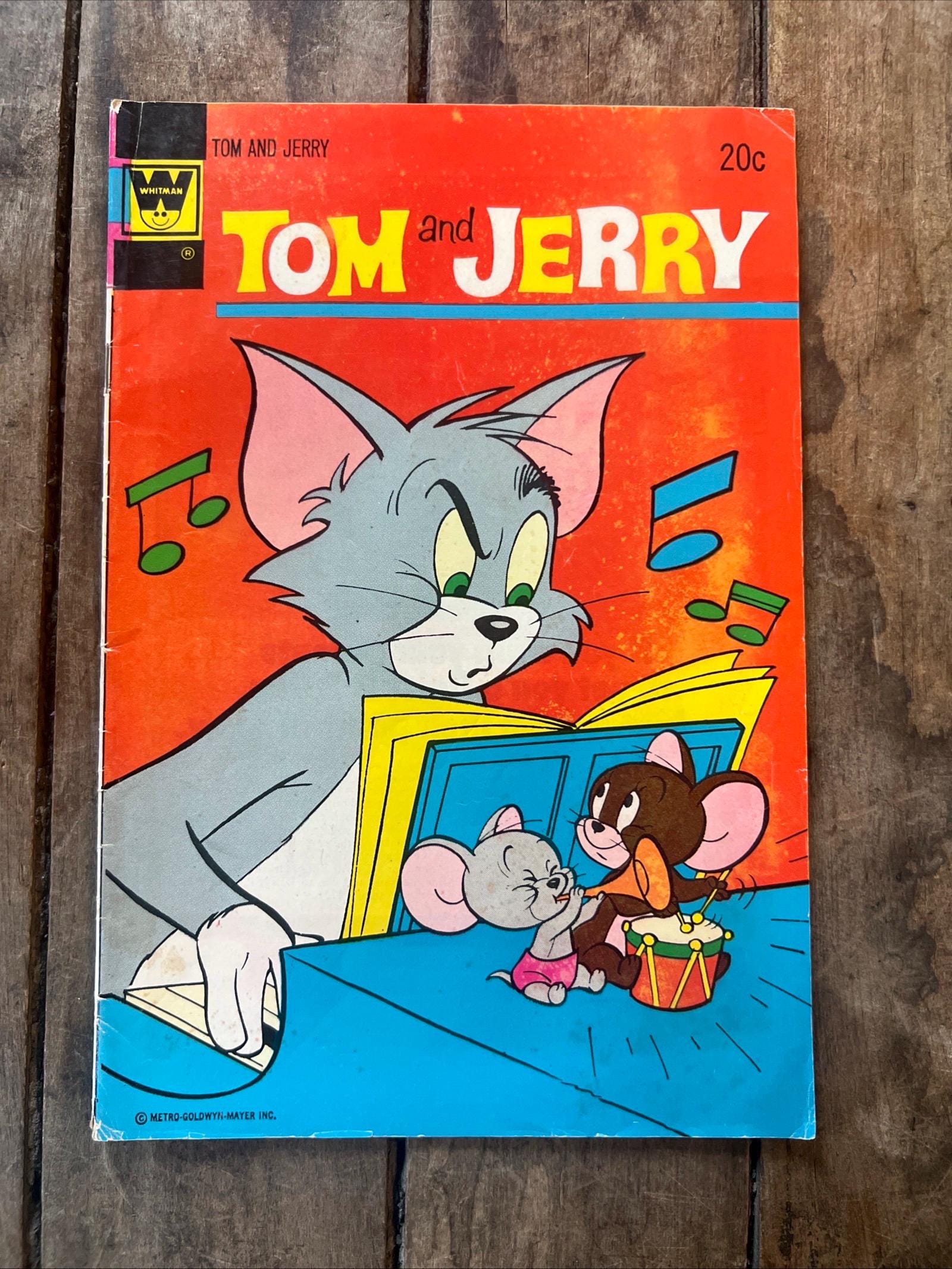 トムとジェリー 3 ジャーナル総集編　雑誌コレクション　フランス語　ヴィンテージ Tom jerry comic book - Etsy 日本