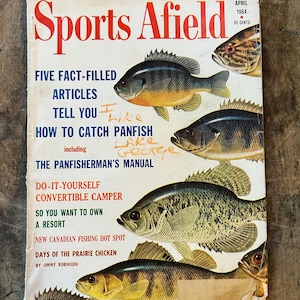 Vintage 1964 SPORTS AFIELD Magazine - April Edition- 35 Cents Cover Price - Men’s Outdoor Magazine