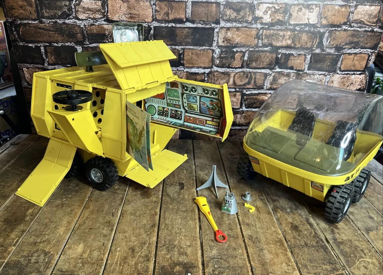 Vintage 1972 GI JOE Mobile Support Vehicle – Hasbro Adventure Team