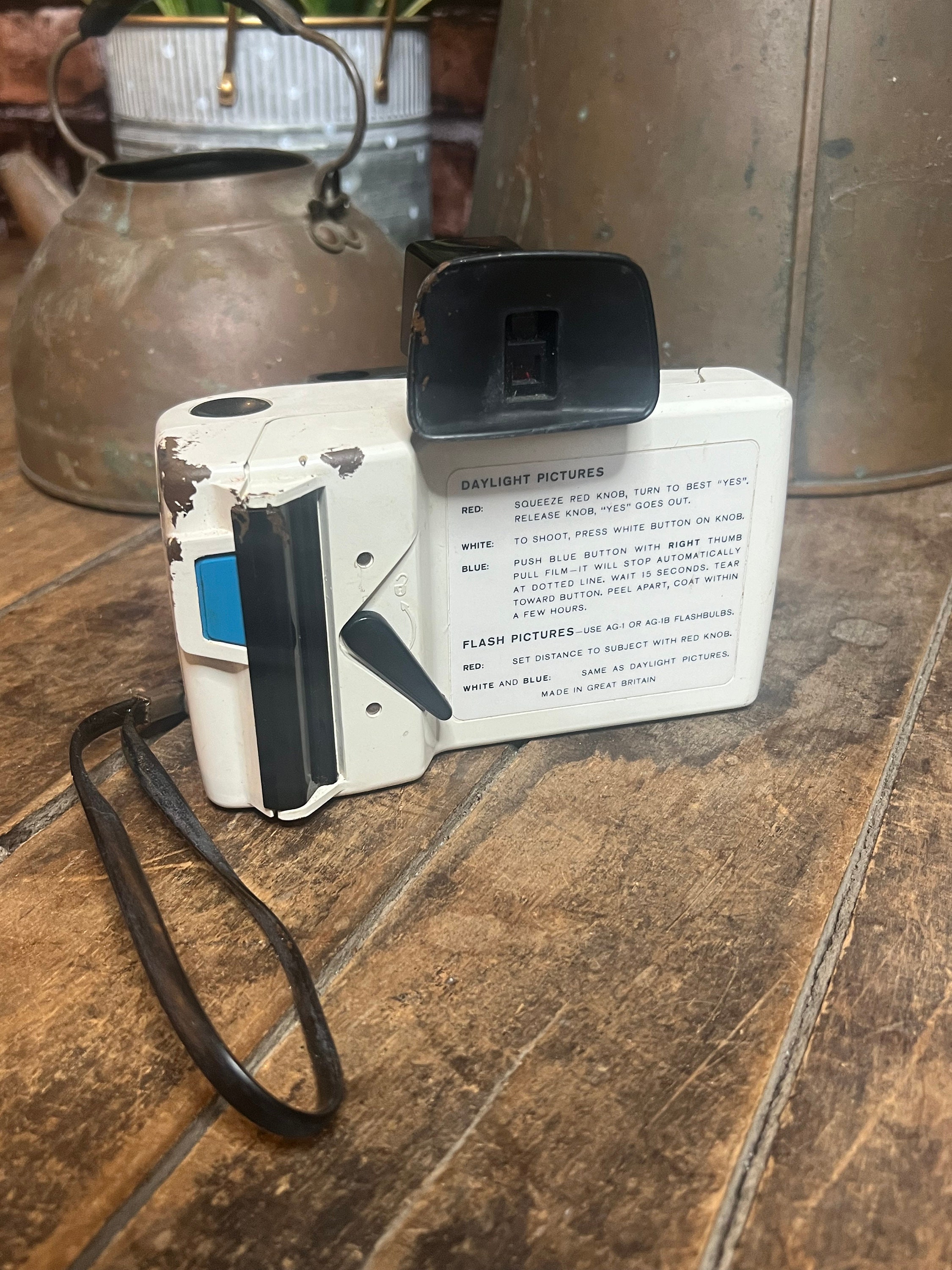 Vintage 1965 Polaroid Land Camera Swinger Model 20 Etsy