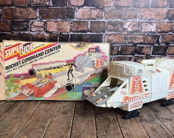 Vintage 1977 Hasbro - GI JOE SUPERJOE - Rocket Command Center