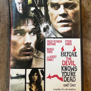 Before The Devil Knows You’re Dead - Thriller / Crime - DVD - Starring Ethan Hawke, Marisa Tomei, Philip Seymour Hoffman