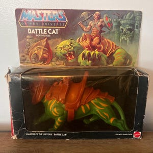 Vintage 1982 Kampfkatzen Actionfigur: Meister des Universums, Komplett in Box