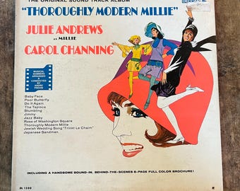 Thoroughly Modern Millie (Original Motion Picture Soundtrack) LP- 1967 Decca Retro Vinyl Record