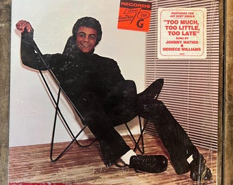 Vintage 1978 Johnny Mathis “You Light Up My Life” LP Record