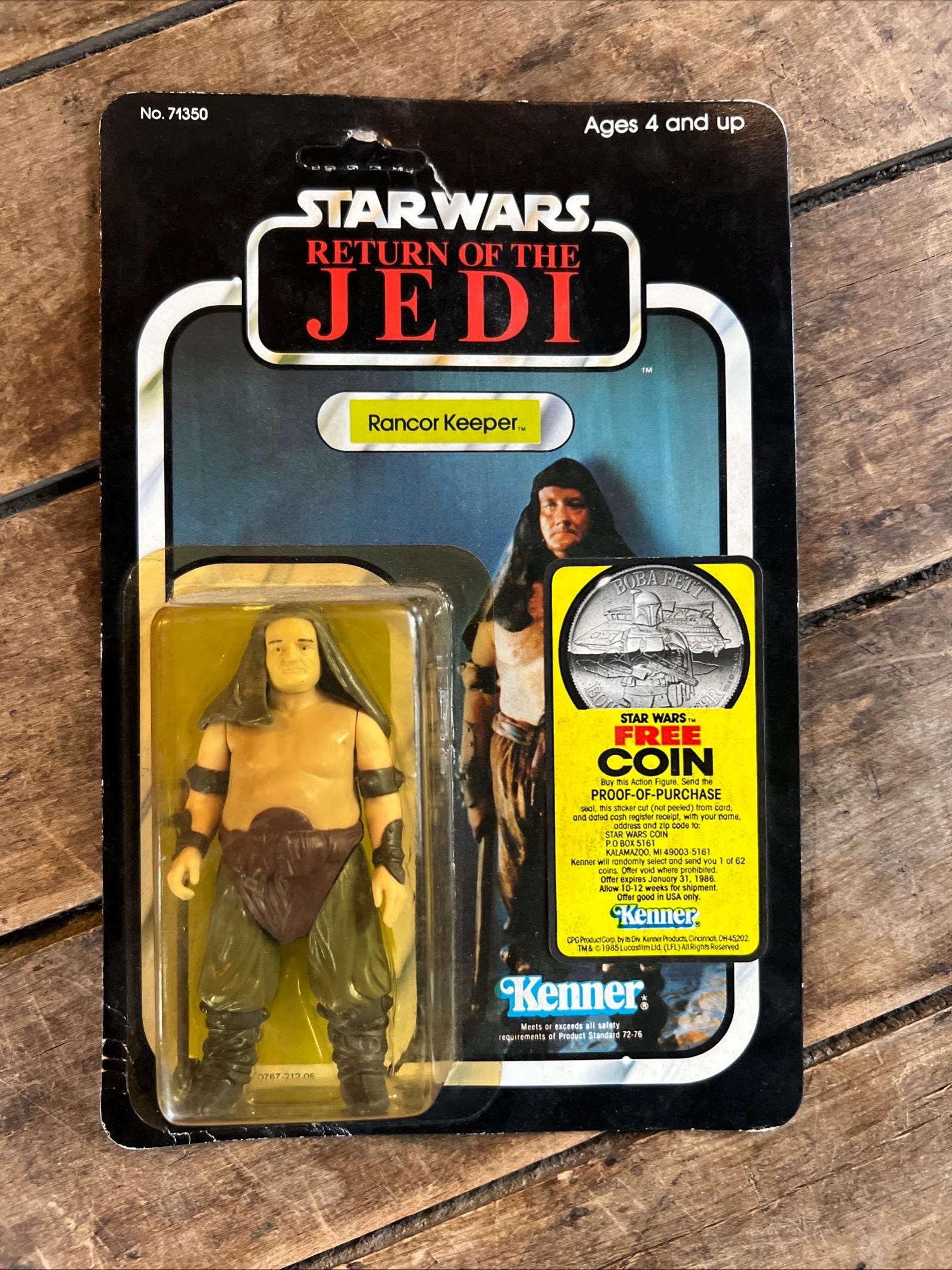 Vintage 1983 Kenner Star Wars Rancor Keeper Action Figure - MOC - Etsy