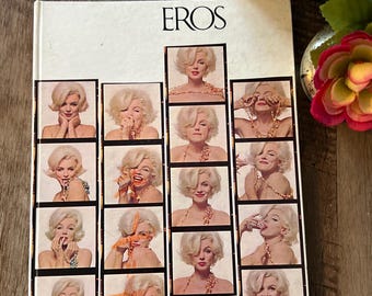 Libro da tavolino con copertina rigida del 1962 - Con Marilyn Monroe