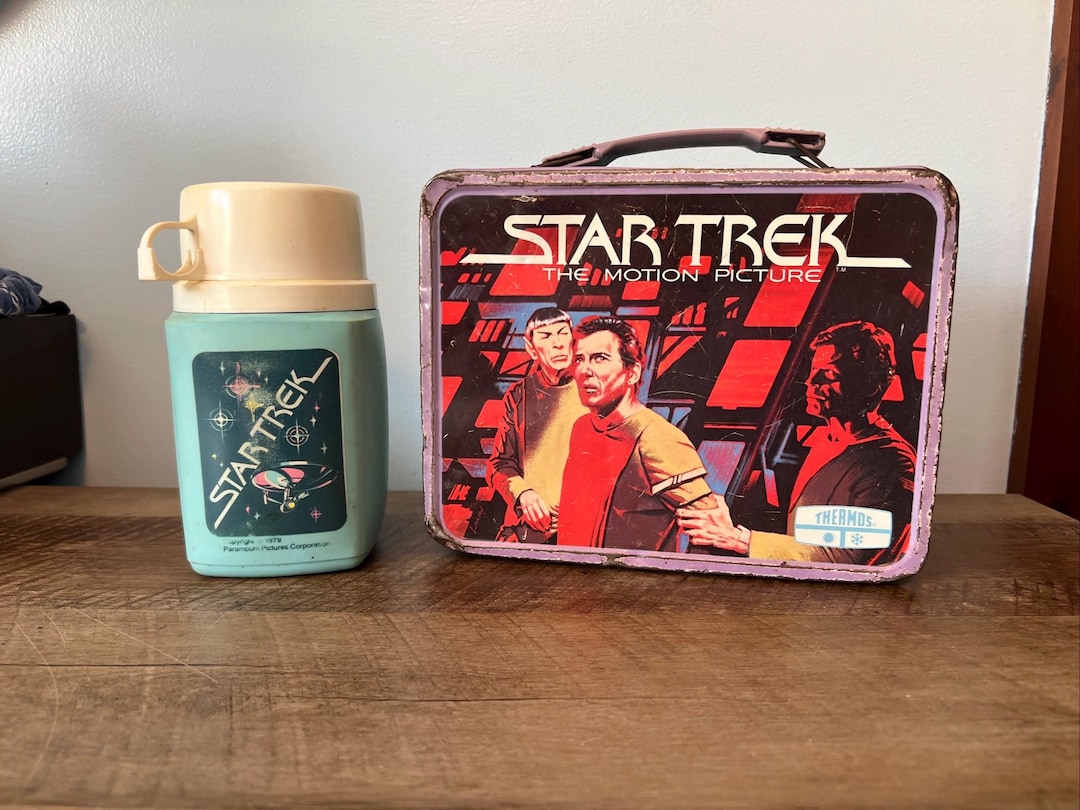 Vintage 1979 Star Trek Lunch Box & Thermos - King Seeley - Etsy