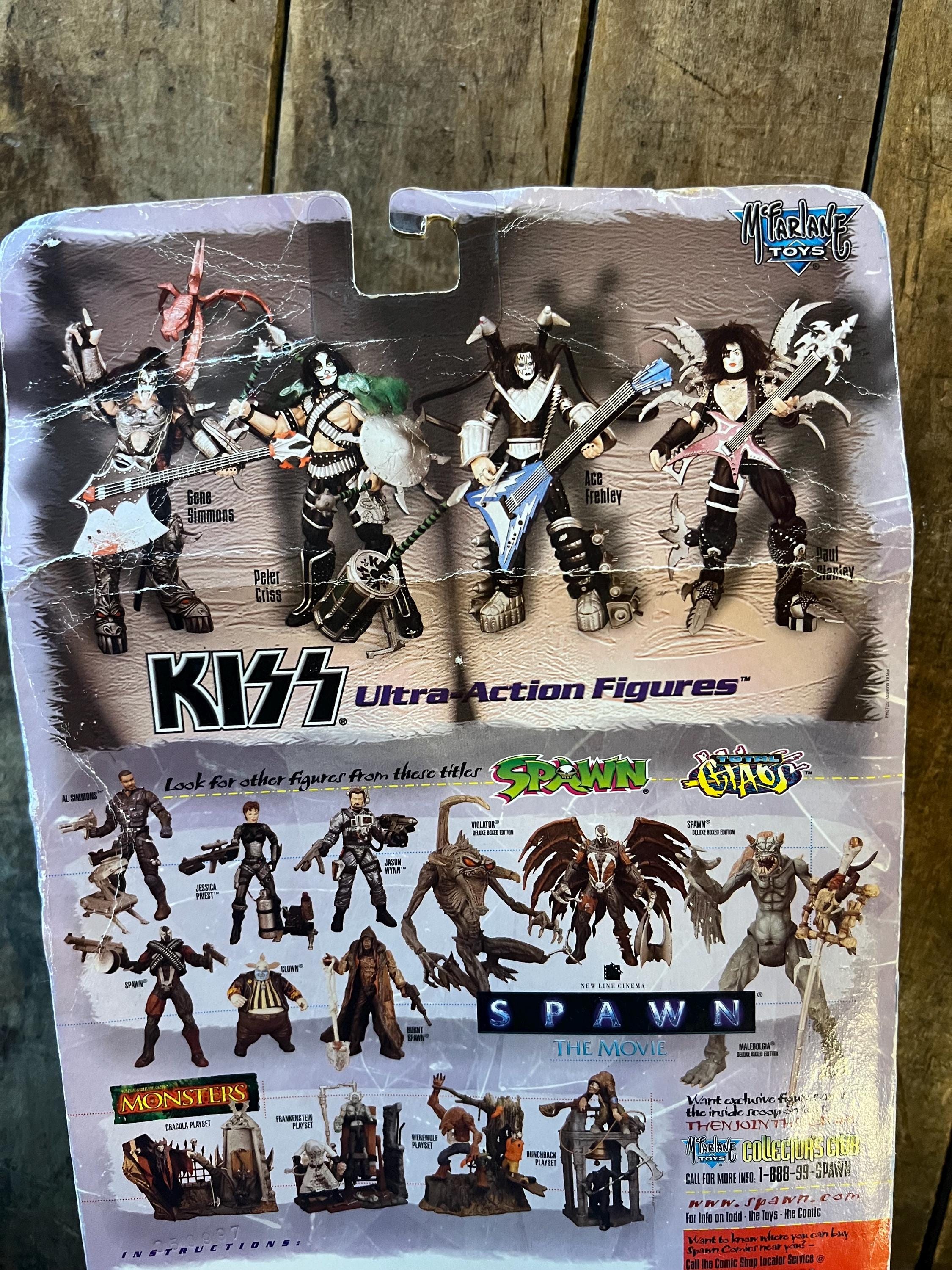 KISS フィギュア Vintage 1997 Mcfarlane Toys -KISS Gene Simmons Ultra Action