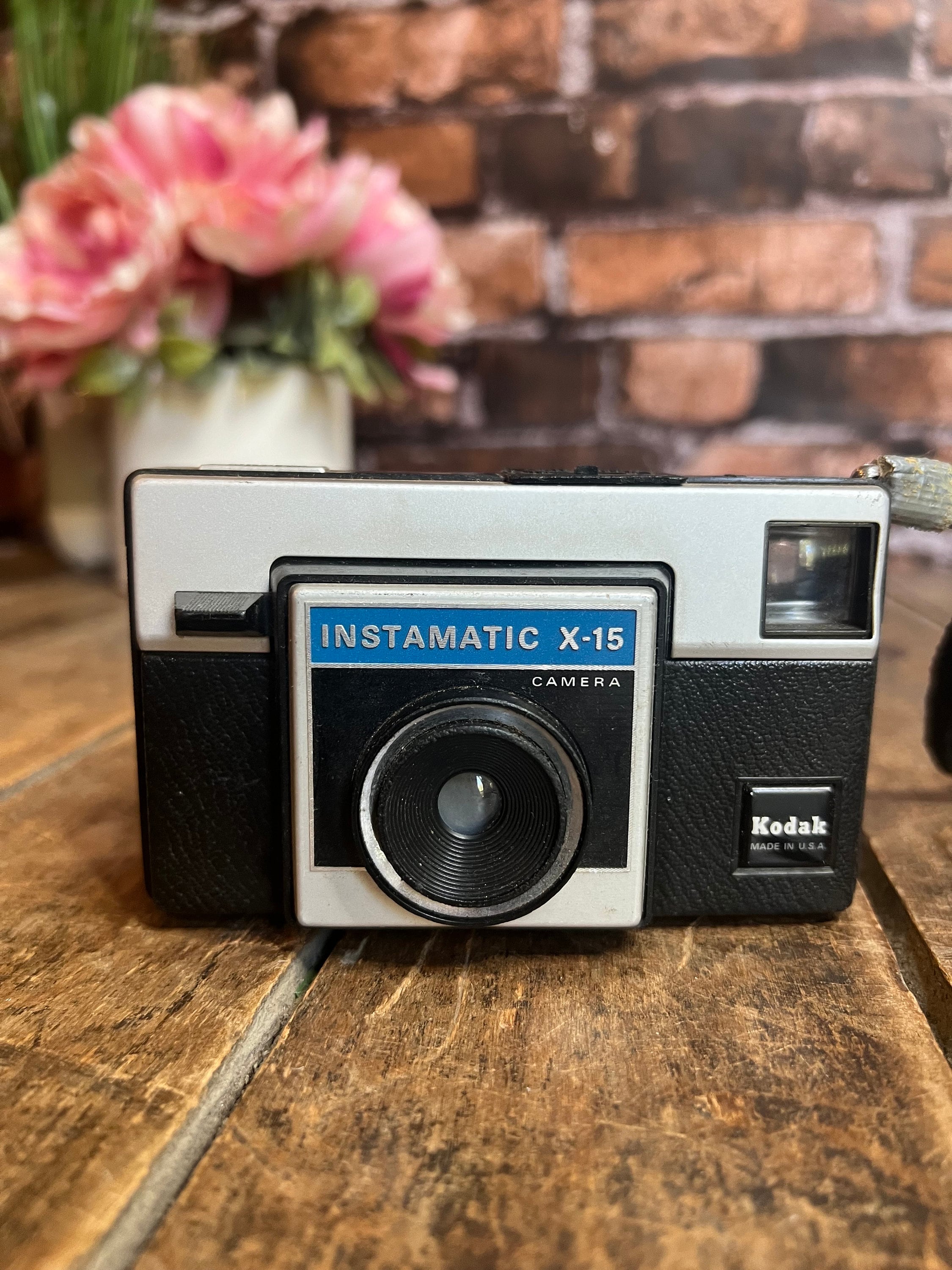 Vintage 1970 Kodak Instamatic X-15 Camera - 126 Film - Etsy