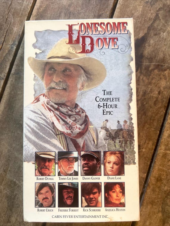 1989 Lonesome Dove Staring Robert Duvall, Tommy Lee Jones