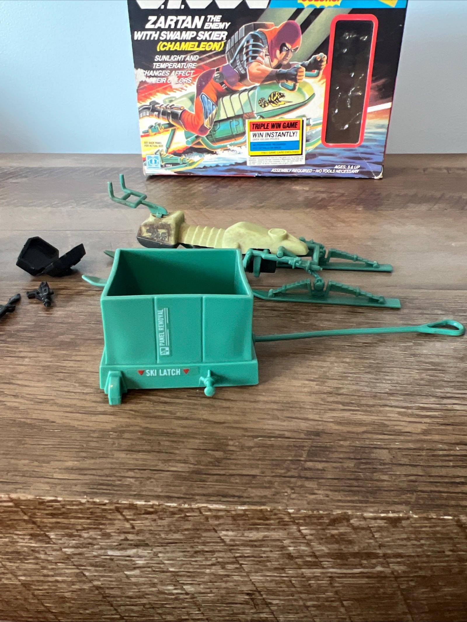 Vintage 1984 GI JOE Zartan Swamp Skier Action Figure With Box - Etsy