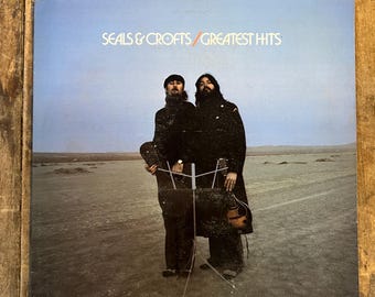 Vintage 1975 Seals & Croft Greatest Hits LP - Retro Folk Rock Vinyl