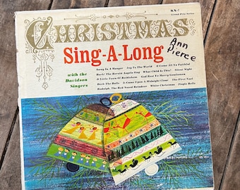 The Davidson Singers -Christmas Sing A Long- Grand Prix Records - LP Vinyl Album