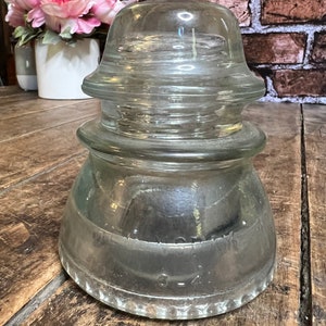 Vintage 1934 Hemingray No. 42 Klarglas Isolator
