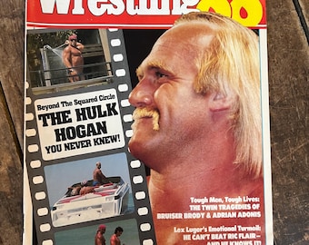 Wrestling 88 Magazine  Winter 1988 Edition - WWF / WWE - Hulk Hogan Cover