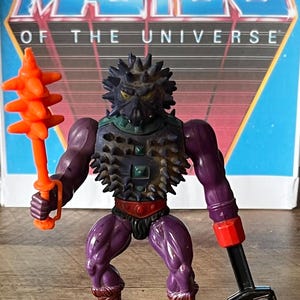 Vintage 1985 Mattel - Masters Of The Universe -SPIKOR Action Figure Complete - MOTU - Evil Warrior