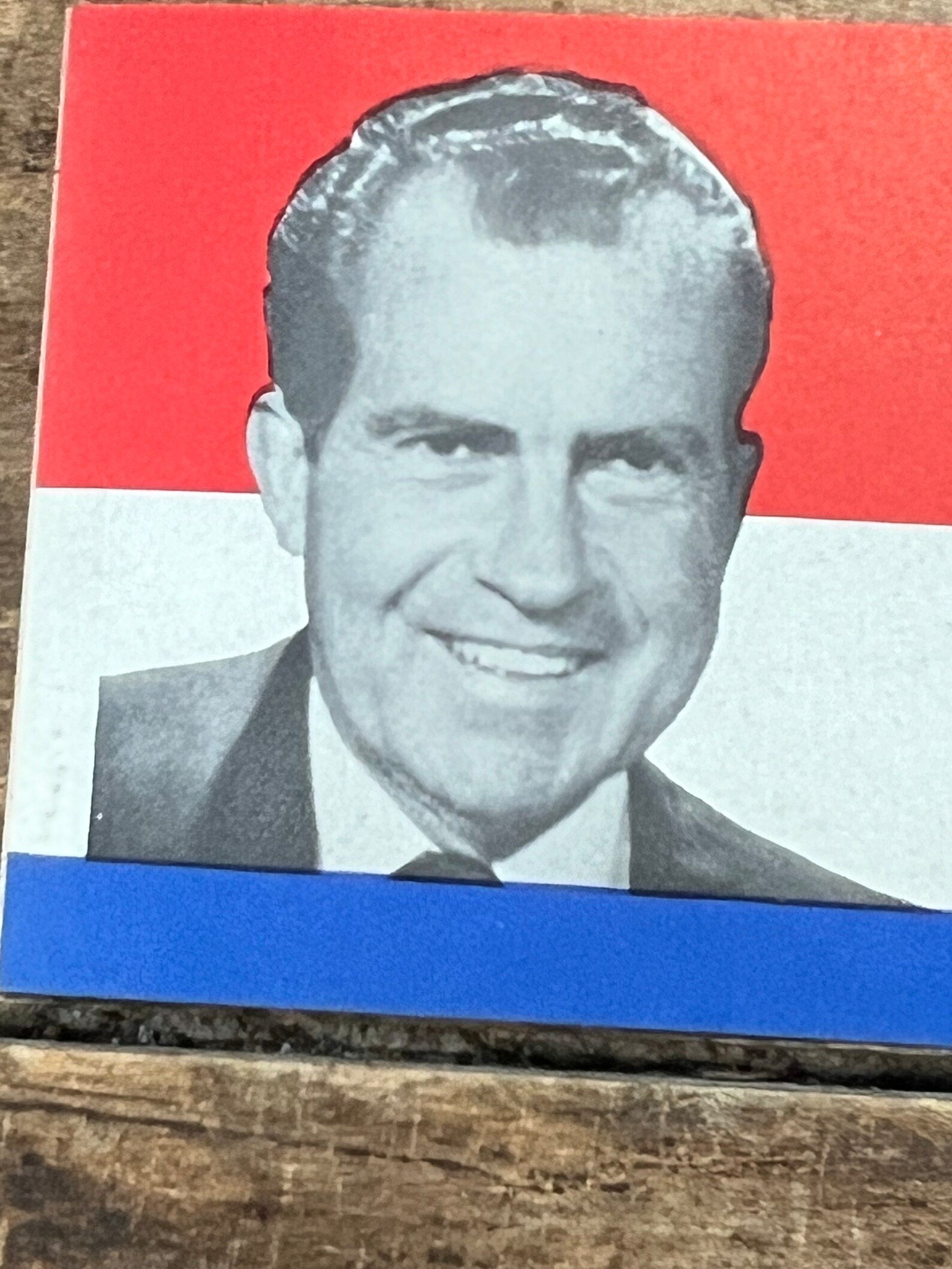 Vintage 1968 Richard Nixon Election Bumper Sticker the One for ...