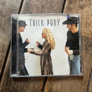 Trick Pony - Original Music CD  - Warner Bros Records - Retro CD - Compact Disc - Country Rock