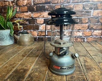 1996 Coleman, Dual Fuel Lantern, Model 285-700T, T & W - Etsy