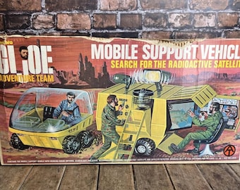 Vintage 1972 GI JOE Mobile Support Vehicle – Hasbro Adventure Team