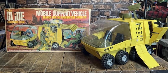 Vintage 1972 GI JOE Mobile Support Vehicle – Hasbro Adventure Team