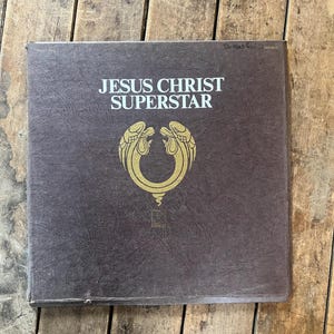 Vintage 1971 Jesus Christ Superstar Album Original LP Record  - Decca Records  - Retro Vinyl Album - Andrew Lloyd Webber & Tim Rice
