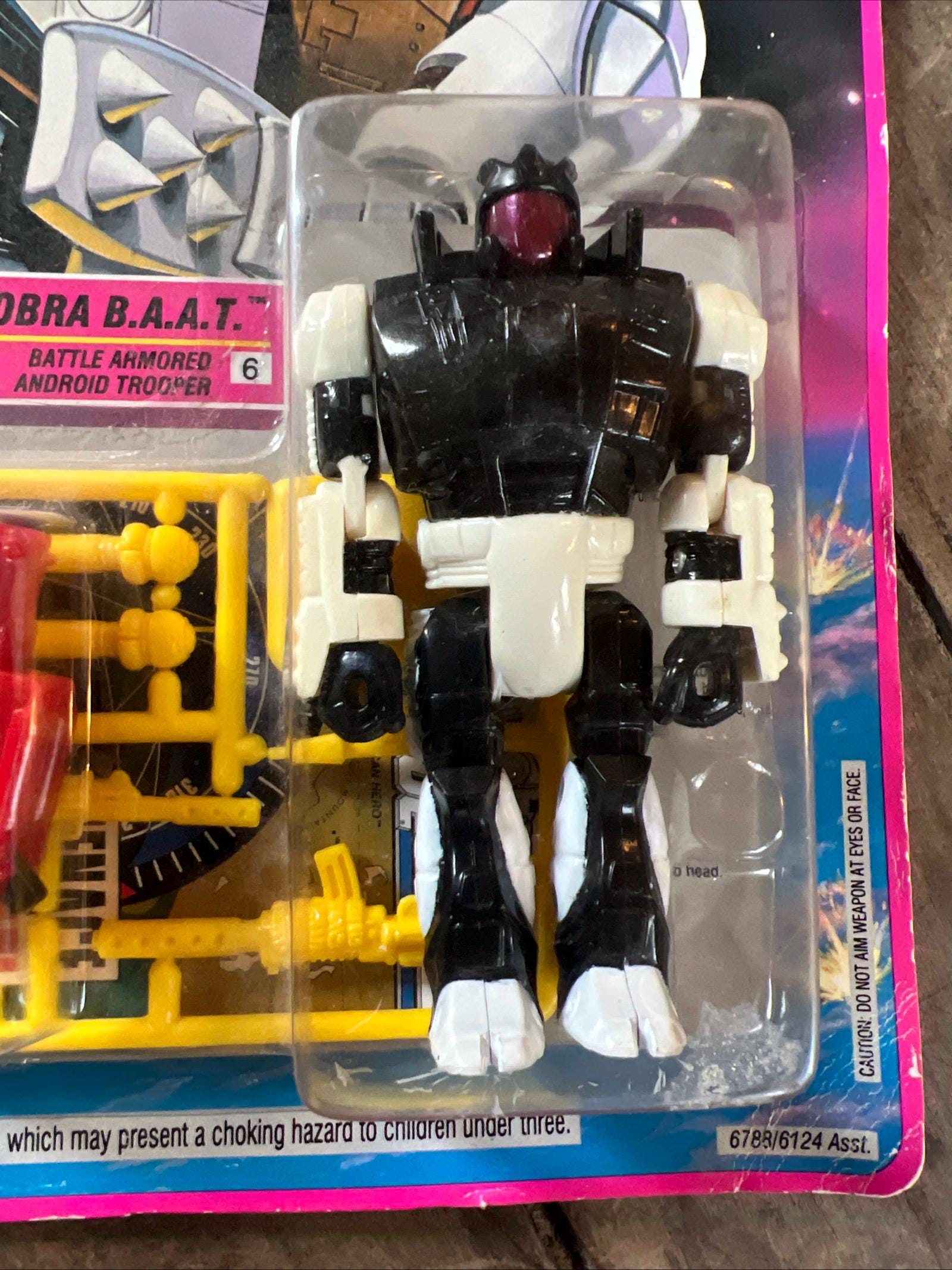 1993 Hasbro GI Joe - Cobra B.A.A.T. Action Figure - Star Brigade