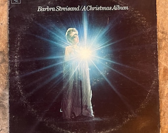Vintage 1967 Barbra Streisand Christmas Album LP - Columbia Records