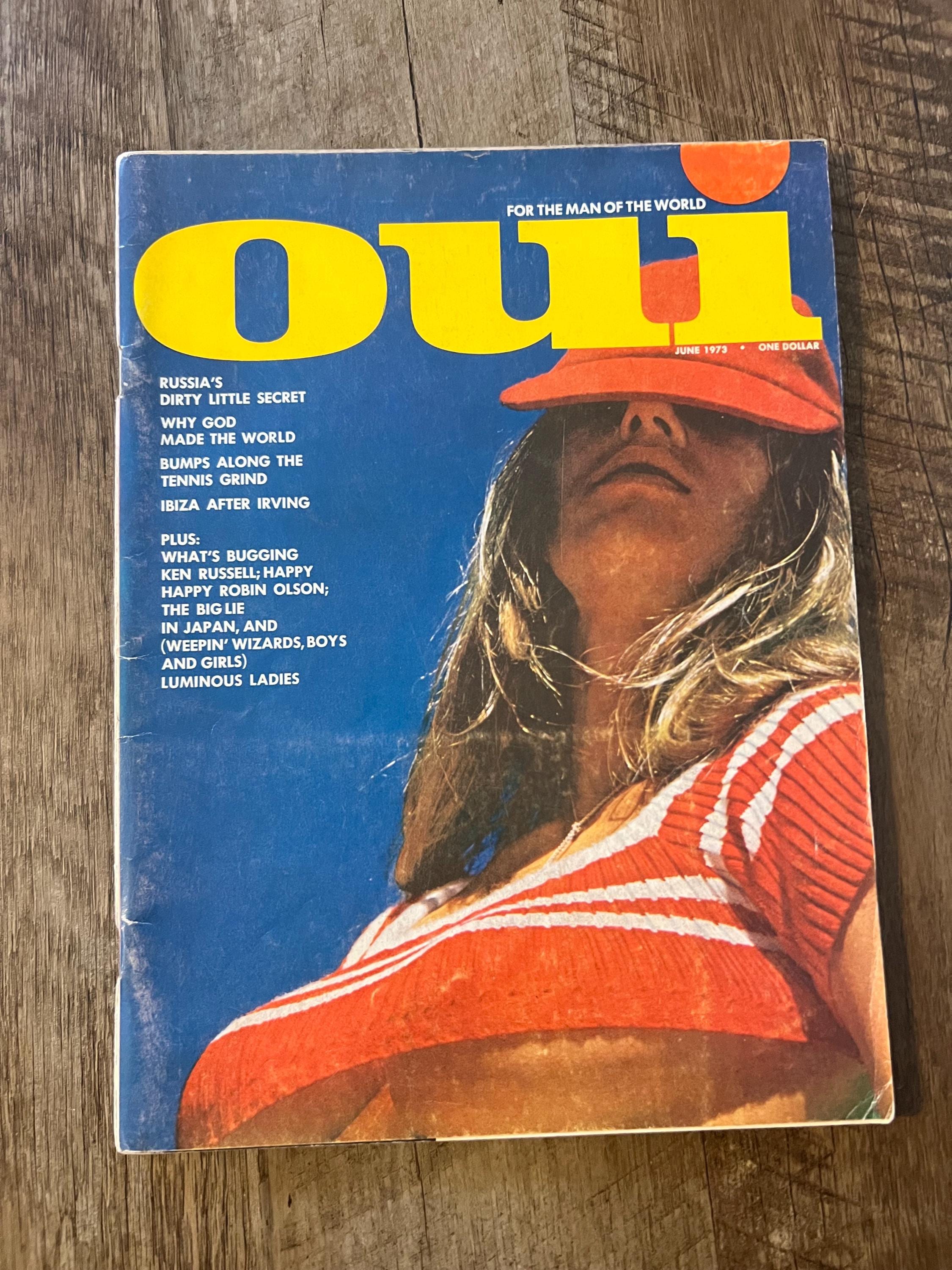 遊 OBJET MAGAZINE No.5 1973 Vintage 1973 OUI Magazine for the Men of the World - Rare 1970's